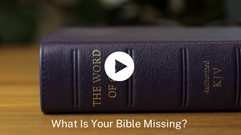 What Is Your Bible Missing?