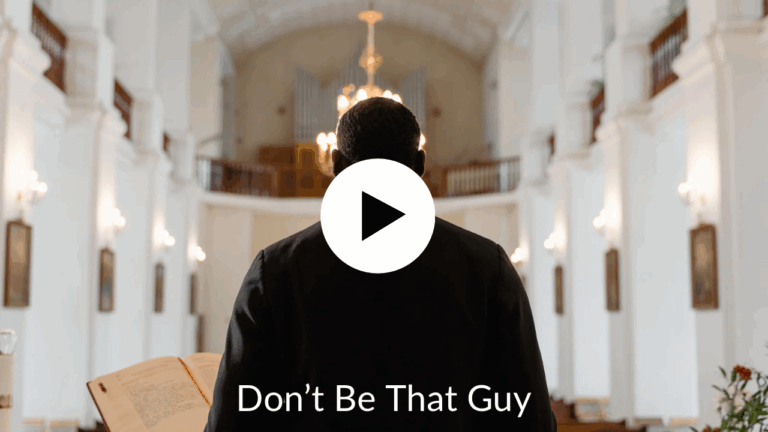Don’t Be That Guy