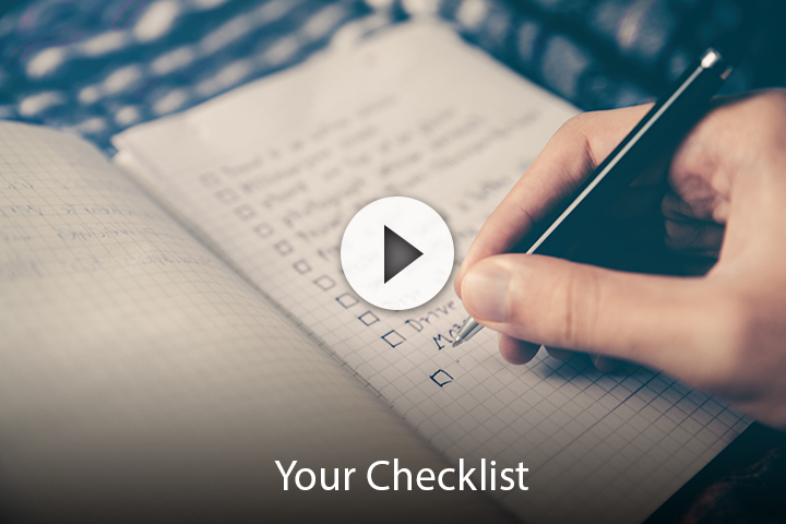 Your Checklist